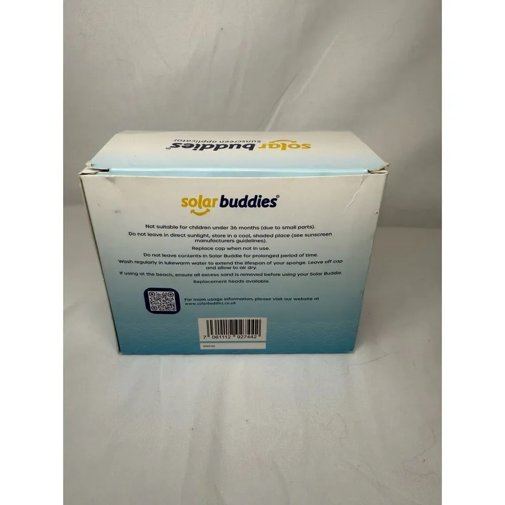 Solar Buddies Refillable Sunscreen Applicator 2-Pack BPA Free 100mL Open Box